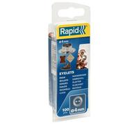Rapid 5000409 oeillet, passe-fil et agrafe Oeillet