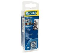 Rapid 5000412 oeillet, passe-fil et agrafe Oeillet
