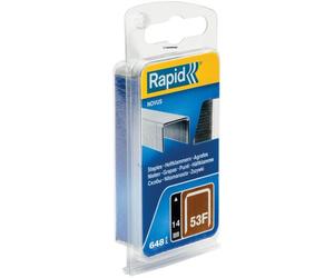 Rapid 5000558 Agrafe Pack D'agrafes 648 Agrafes