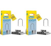 RAPID - Agrafes câbles n°7/12 mm, Fixation câbles basse tension diamètre max 6mm - Blister 960 - (40109523) (Lot de 2)