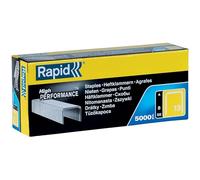 Rapid - Agrafes fil fin n°13/ 8mm - 5000pcs - Boîte PRO (11835600) | Fil galvanisé, Haute performance - Discrètes - Pointes affûtées - Pour le textile, tapisserie, étiquetage et la décoration