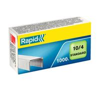 Rapid Agrafes N°10 Standard galvanisées – 10 feuilles – Boîte de 1000