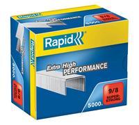 Rapid Agrafes Super Strong 9/8 mm galvanisées – Boîte de 5000