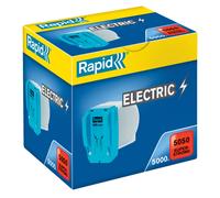 Rapid Agrafes 50-50 Cassette 5000 pièces Jusqu'à 50 feuilles pour bureau