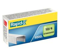 Rapid - Agrafes Standard n°10/4mm - 1000pcs | Haute qualité