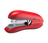 Rapid Agrafeuse F30 à plat, mécanisme métal, capot ABS, rouge