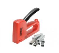 Rapid - Agrafeuse R53 avec 1068 Agrafes N°53, Agrafeuse Manuelle pour Tissus d'Ameublement, Poignée Ergonomique & Mécanisme 100% Acier, Fabriqué en Suède, Blister (20443852)