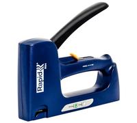 Rapid - Agrafeuse R64 pour Agrafes N°140 et Pointes N°8, Agrafeuse Manuelle pour Bois & Isolation avec Poignée Ergonomique et Pièces d'Usure 100% Acier, Fabriqué en Suède (21000860)