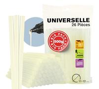 Rapid Bâtons de colle thermofusible ECO T 24941500 transparents Ø12 x 190 mm 500 g