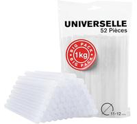 RAPID Bâtons de colle GEN-T - Bâtons de pour pistolet colle - Haute teneur en résine - Pour une gamme d'applications professionnelles - Diamètre 12 mm - Longueur : 190mm - Sachet de 1 kg - (40302799)