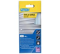 Rapid - Bâtons de colle PVC et câbles - Ø12mm x 190mm - 48pcs, 880g