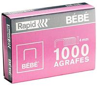 Rapid BÉBÉ 11974686 Agrafes 4x1000pcs (4mm)