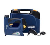 Rapid BTX140 - Agrafeuse-Cloueuse Électrique Sans Fil à Batterie - Coffret