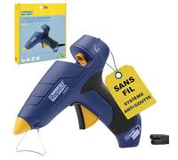 Rapid CG270 - Pistolet à Colle Ø12 mm pour fixation et réparation | Buse interchangeable - Poignée SoftGrip - Chauffe en 3min - câble amovible - Débit 350g/h - Emballage FSC (5001707)
