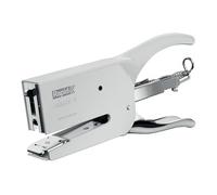 Rapid Classic K1+ Pince Agrafeuse | 50 feuilles | Agrafage et Épinglage |Acier Robuste|Agrafes n°26 (26/6 et 26/8+) | Bureau, Maison, Commerce, Bricolage | Certifiée ClimatePartner | Blanc | 5000496
