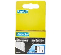 Rapid - Clous n°8/ 15mm - 2000pcs - Boîte PRO (5000811) | Fil galvanisé coupe de précison - Haute performance - Pour les travaux de finition comme les moulures, bois ou cadres