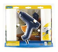 Rapid Pistolet à colle EG111 – pour bâtons 12 mm – Blister + 500 g de colle