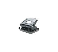 Rapid Fashion Metal C25+ Perforateur Papier 25 Feuilles Noir
