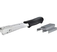 Rapid Marteau Agrafeur robustes pour Agrafes 37/6 travaux intensifs + 10.000 Agrafes