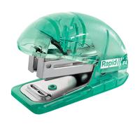Esselte Rapid – Mini agrafeuse Colour'Breeze, 10 feuilles, rechargeable par le haut, vert