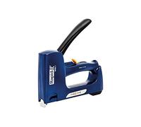 Rapid MS2.1 - Agrafeuse Manuelle pour Câbles et Tissus - Pour Agrafes 53, 7 | Réglage de Force 2 niveaux - Bec Allongé - Poignée Ergonomique - Pièces d'Usure 100% Acier - Fabriqué en Suède - (5000625)