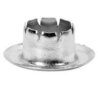 Rapid - Oeillets 8mm Pack de 25 + Enclume Métallique 2 Pièces