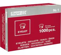 Rapid Öse Eyelet Nr.1 31073113 4mm Messing 1000 St./Pack.