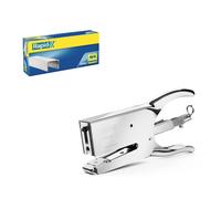 Rapid Pince Agrafeuse Classic K1 - Agrafes 26/6 et 26/8 - Capacité 50 feuilles - Acier - Pack + 5000 agrafes