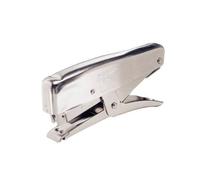 Rapid Pince-Agrafeuse Elju Classic, Pour Agrafes Elju 5mm et 7mm, Capacité 35 Feuilles, Acier Inoxydable, Chrome, 31061107