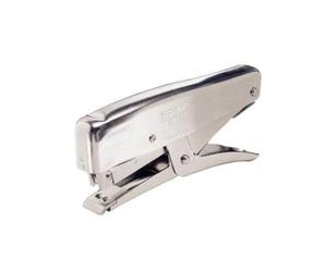 Rapid Pince-Agrafeuse Elju Classic, Pour Agrafes Elju 5mm et 7mm, Capacité 35 Feuilles, Acier Inoxydable, Chrome, 31061107