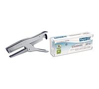 Rapid, Pince agrafeuse Maxi SP, 20 feuilles, agrafes SP 19/6, Chrome, 5000890 & SP19 Agrafes Standard 19 / 6 x5000
