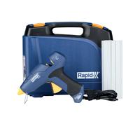 Rapid Pistolet à colle à chaud CG270 – coffret 10 bâtons, câble amovible, malette, débit 350 g/heure