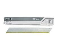 Rapid Clous de finition 40104406 N°32 – 38 mm Angle 34° fil galvanisé enduit de résine 1000 pièces