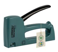 Rapid R53 Skog Vert - Agrafeuse Manuelle Tapissier - Pour Agrafes n°53 | Fabriquée en Suède - Structure en Plastique 90% Recyclé - Pièces d'Usure 100% Métal - Agrafes n°53 4-10 mm - (5001614)