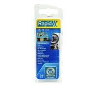 Rapid Œillets de renfort Ø12 mm – lot de 25 pièces