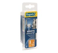 Rapid Rivets étanches aluminium Ø4 x 16 mm - Blister de 50