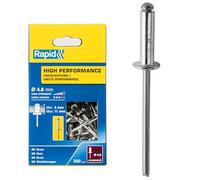 Rapid Rivets aveugles aluminium Ø4.8 x 14 mm — Haute performance — 300 pièces (emballage carton)