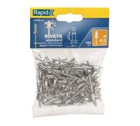 RAPID Rivets standards 4x8mm en aluminium