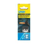 Rapid Rivets tubulaires 3 x 8 x 9 mm – pour cuir, textiles et plastiques – 25 pièces