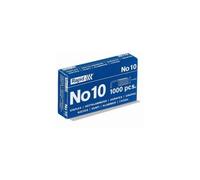 Rapid Standard - Agrafes - 10/4 - 4 Mm - Acier Galvanisé - Paquet De 1000 - Pour Rapid Ten 12, Ten 3 Rapid Economy E10 Rapid Fashion F10, F11, F15