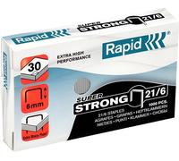 Rapid - Staples 21/6 Galv Super Strong 1000st | Omdoos une boîte de 5 x 1000 pièces