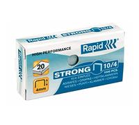 Rapid Agrafes Strong 10/4 galvanisées – Boîte de 1000