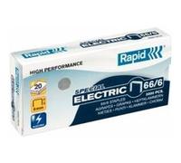 Agrafe Rapid Electric Strong 66/6 galvanisée - Boîte de 5000