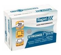 Agrafe Rapid 21/4 Strong galvanisée - Boîte de 5000