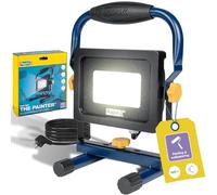 Rapid The Painter - Projecteur LED - 2000 lumens - 6000 kelvins - IP65 | Angle réglable pour peinture, pose de papier peint - lumière anti-éblouissement - câble 2,5m - Emballage carton FSC (5001729)