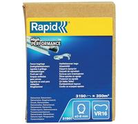 Rapid VR16 - Agrafes Grillage en Acier Galvanisé - 3190pcs | Idéal pour Sécuriser Cages & Clôtures - Pour fil de grillage de 2-8mm de diamètre - Emballage Boîte (40108808)