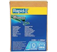 Rapid VR16 - Agrafes Grillage en Acier Galvanisé - Plastifié Vert - 3190pcs | Idéal pour Sécuriser Cages & Clôtures - Pour fil de grillage de 2-8mm de diamètre - Emballage Boîte (40108809)