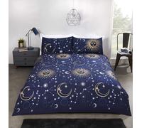Rapport Celestial Parure de lit Bleu Marine King Size