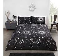Rapport Celestial Parure de lit Double Noir