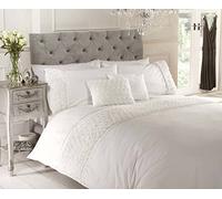 Rapport Duvet Ensemble de housse de couette Literie Rose et ruban surélevés Polycoton, coton et polyester